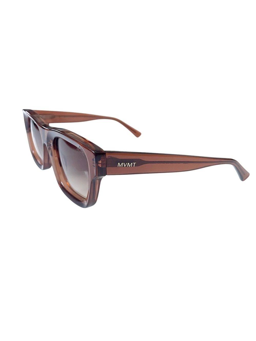 MVMT Trap Sunglasses Chunky Brown Frame Unisex